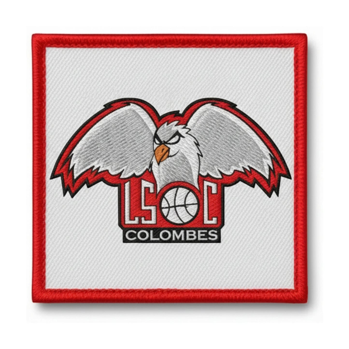Patch brodé Lso Colombes Basketball logo