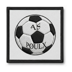 Patch brodé AS Poulx Football logo