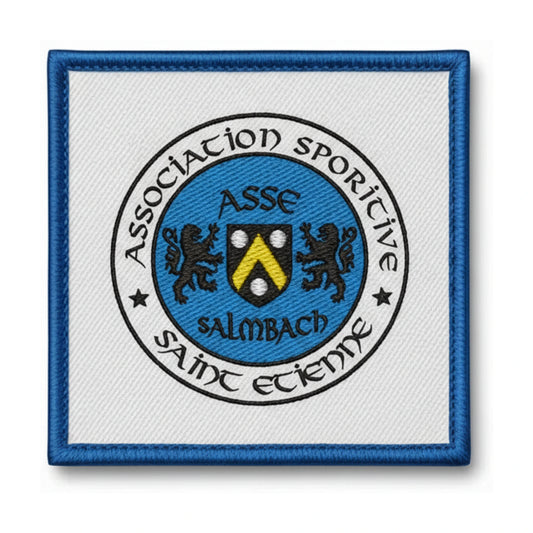 Patch brodé A. S. ST ETIENNE SALMBACH Football logo