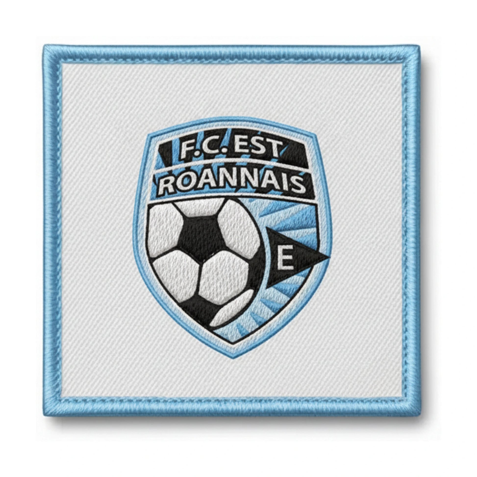 Patch brodé Football Club De l'Est Roannais Football logo