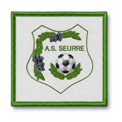 Patch brodé A.S. DE SEURRE Football logo