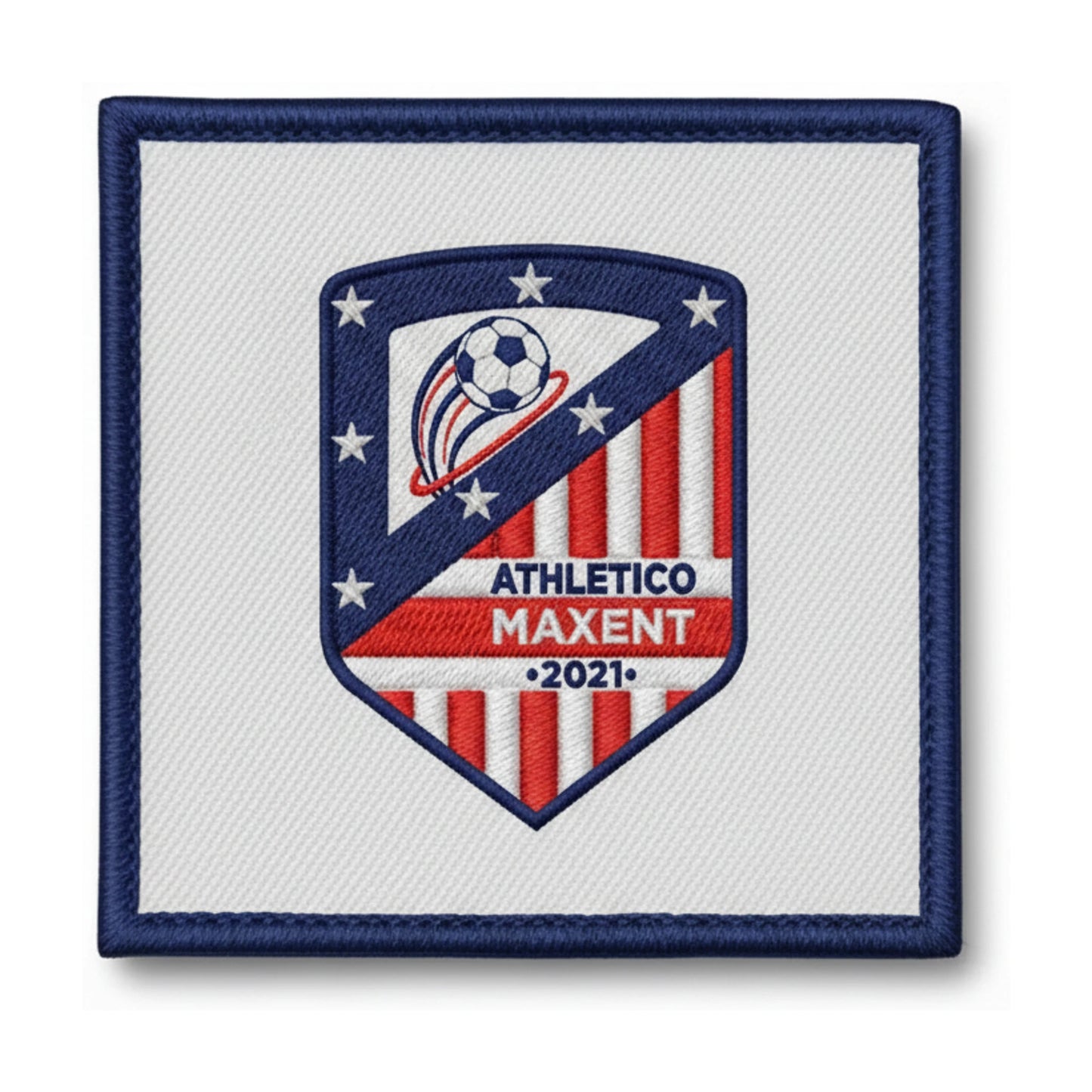 Patch brodé ATHLETICO MAXENT Football logo
