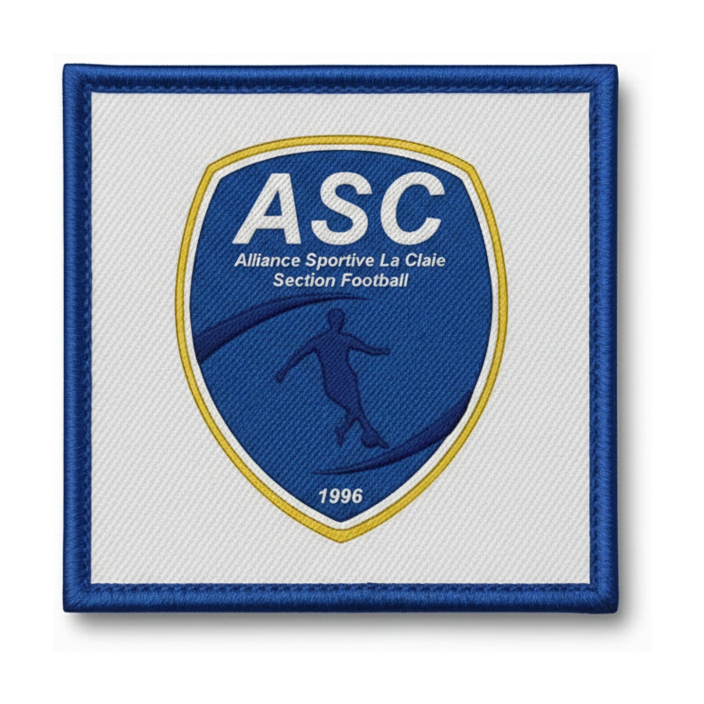 Patch brodé ALLIANCE S. DE LA CLAIE Football logo