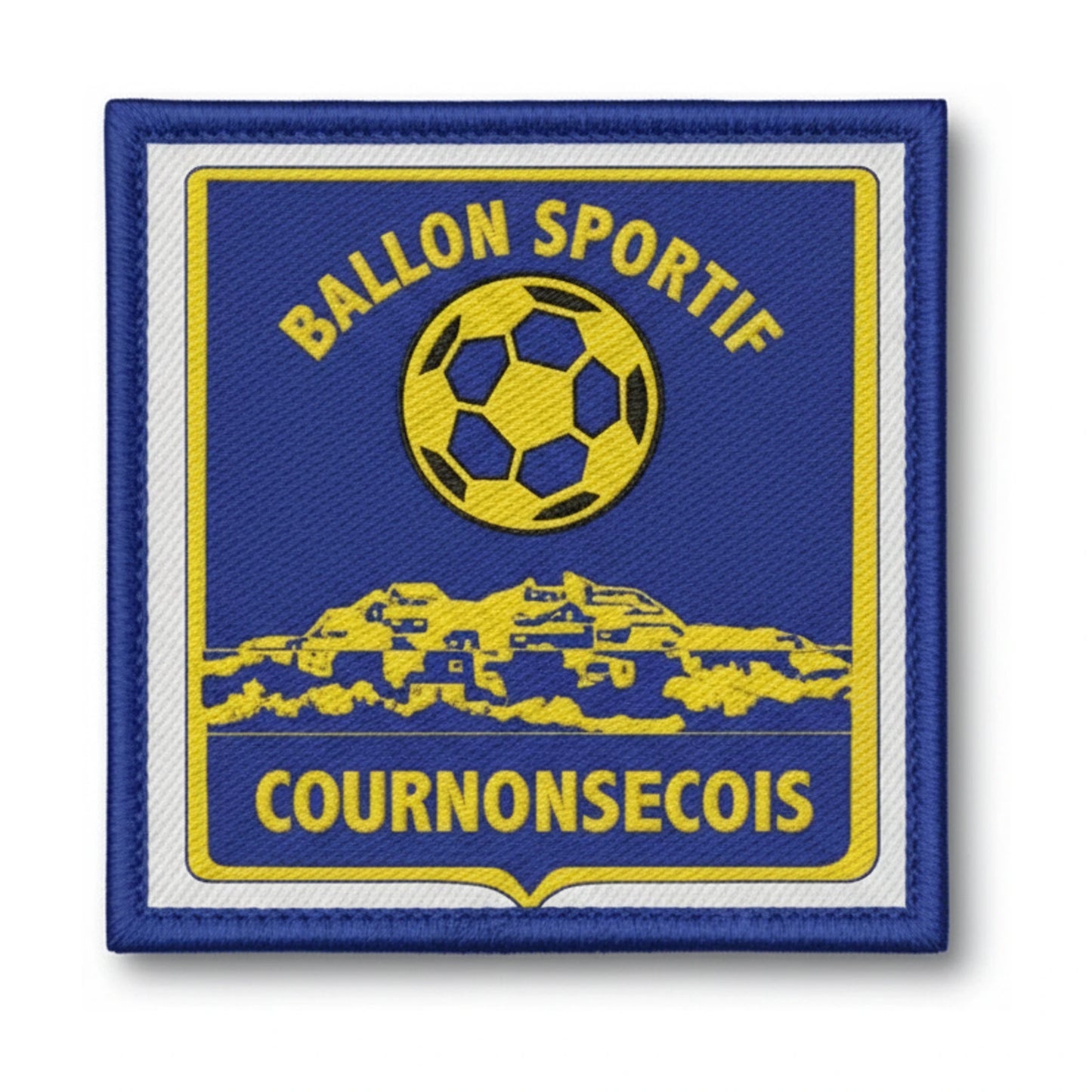 Patch brodé BALLON S. COURNONSECOIS Football logo
