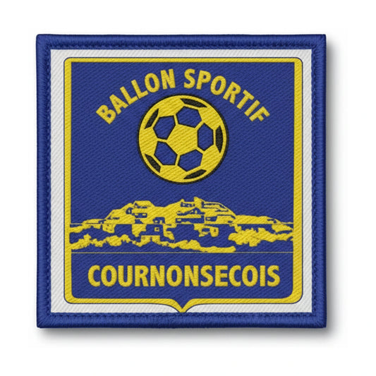 Patch brodé BALLON S. COURNONSECOIS Football logo