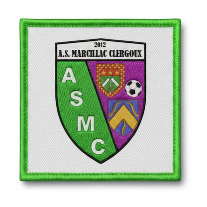 Patch brodé ASSOCIATION SPORTIVE MARCILLAC CLERGOUX Football logo