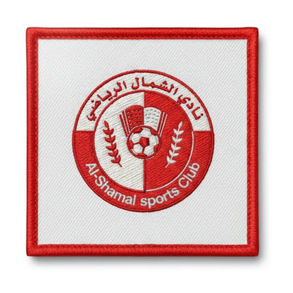 Patch brodé QAT - AL SHAMA Football logo