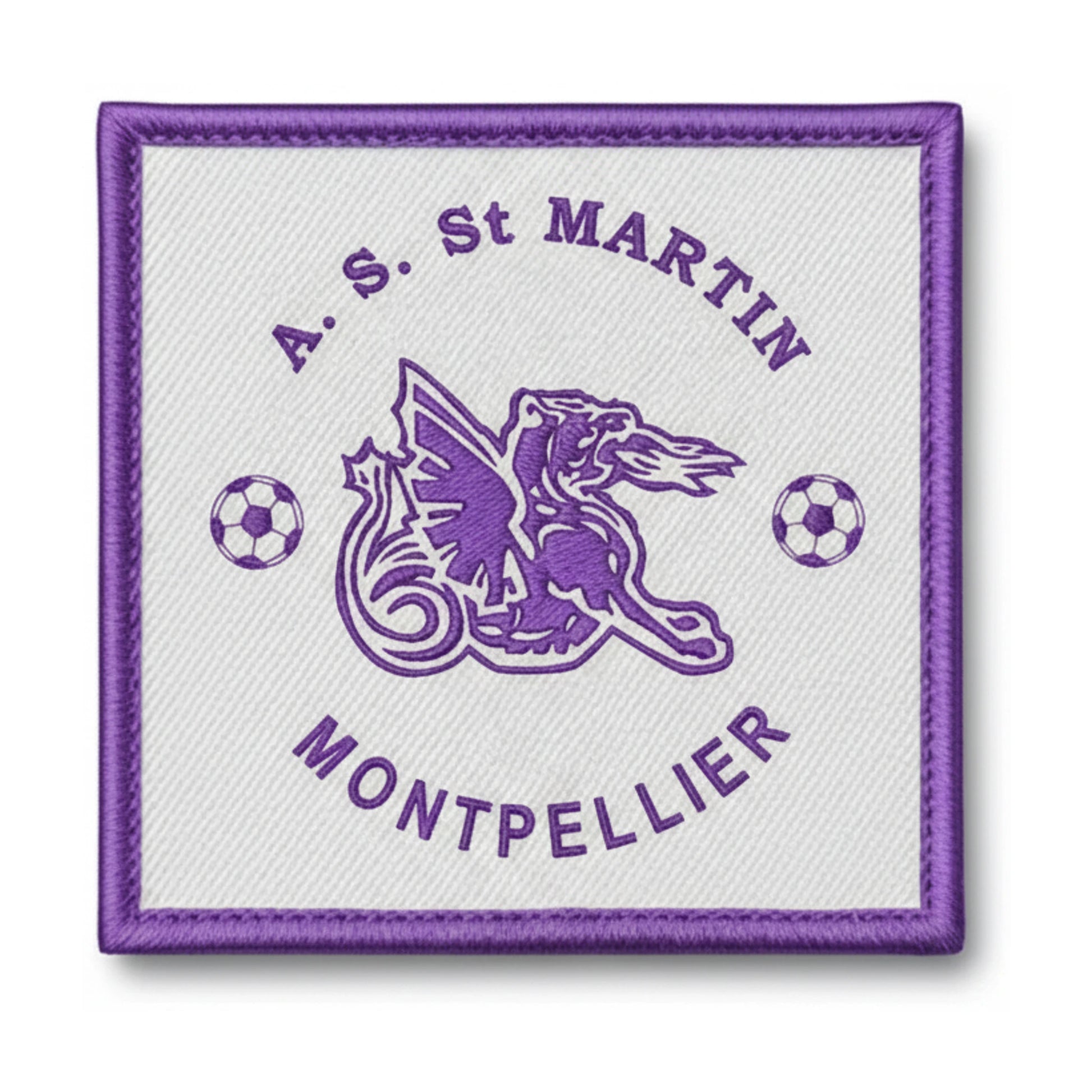 AS Saint Martin Montpellier - Patch seul