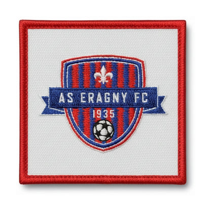 Patch brodé A. S. ERAGNY F. C. Football logo