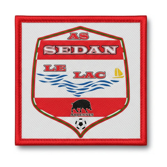 Patch brodé A. S. SEDAN LE LAC Football logo