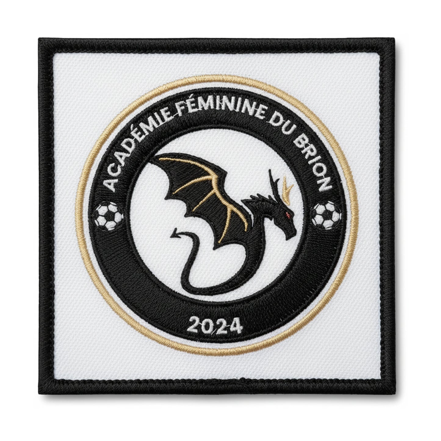 Patch brodé Saint-Chamond Andrezieux Boutheon Basket - Scabb Basketball logo