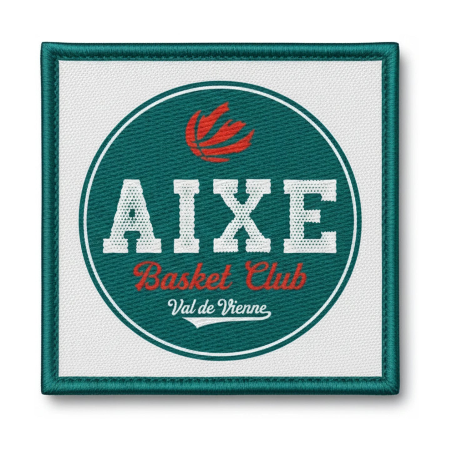 Patch brodé Aixe BC Val de Vienne Basketball logo