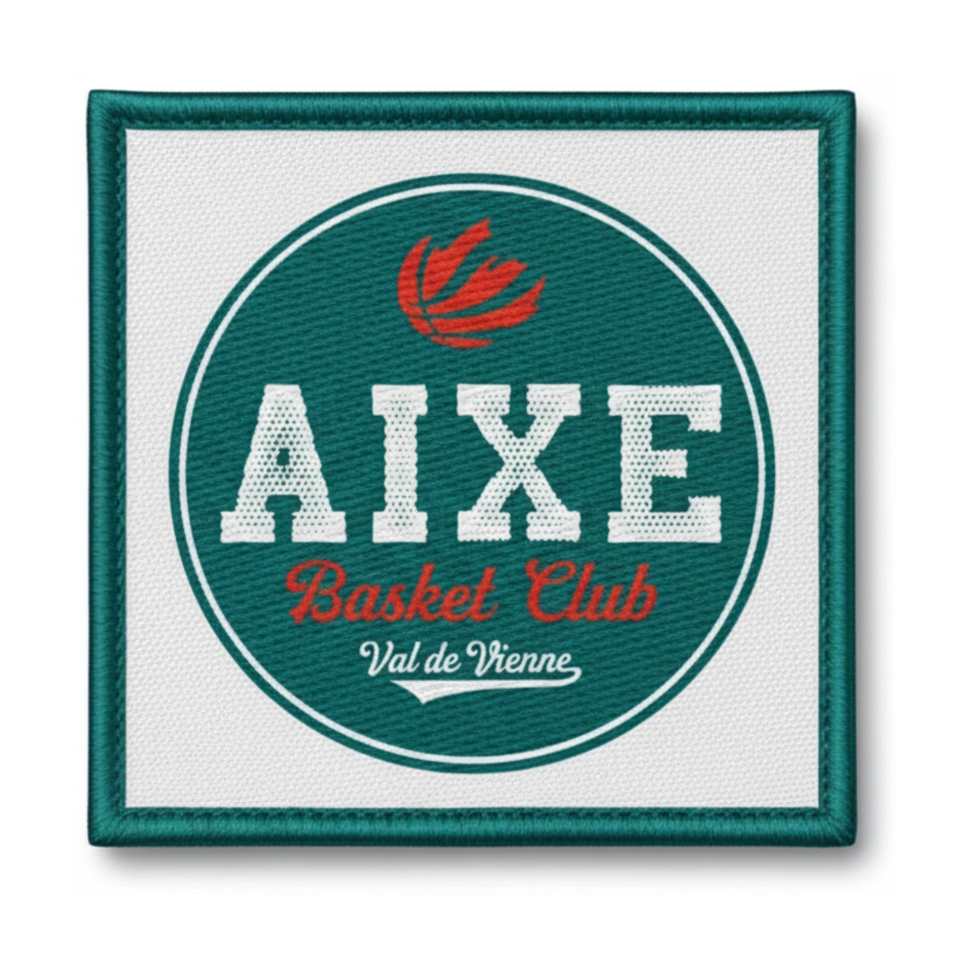 Patch brodé Aixe BC Val de Vienne Basketball logo