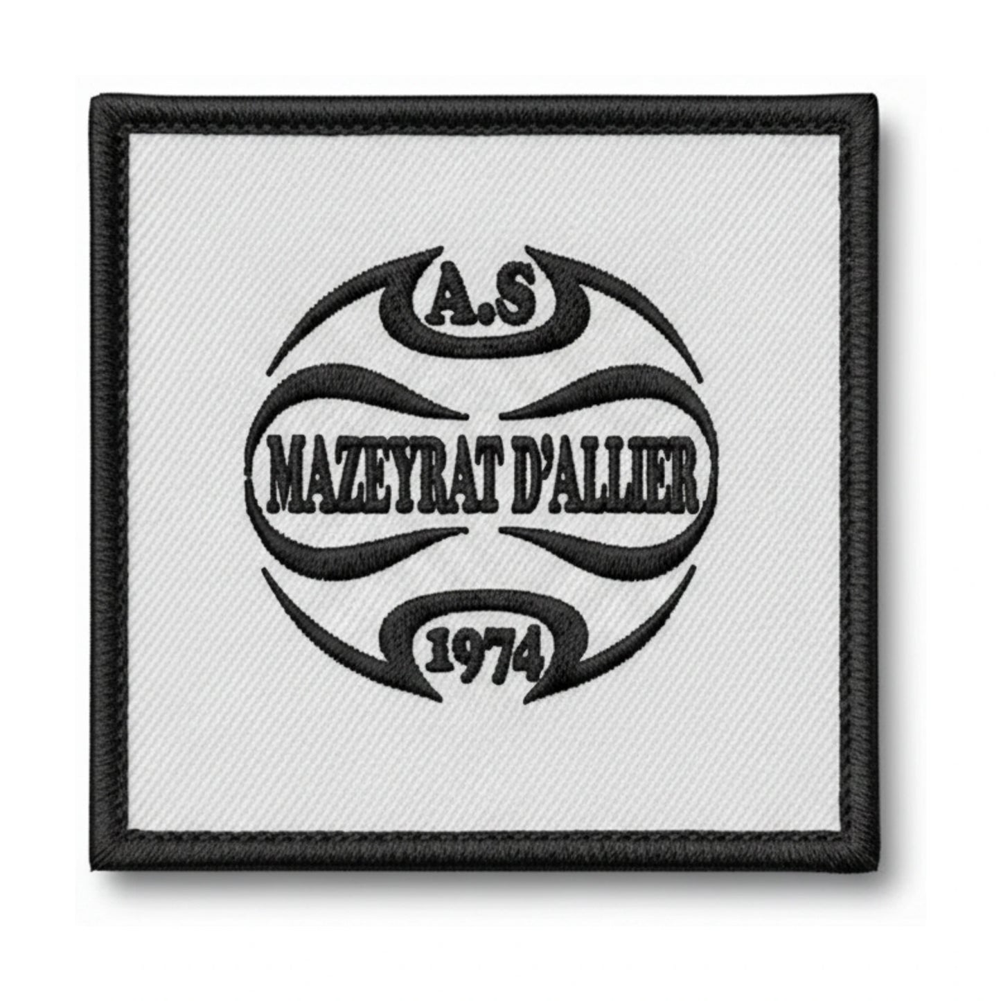 Patch brodé A.S. MAZEYRAT D'ALLIER Football logo