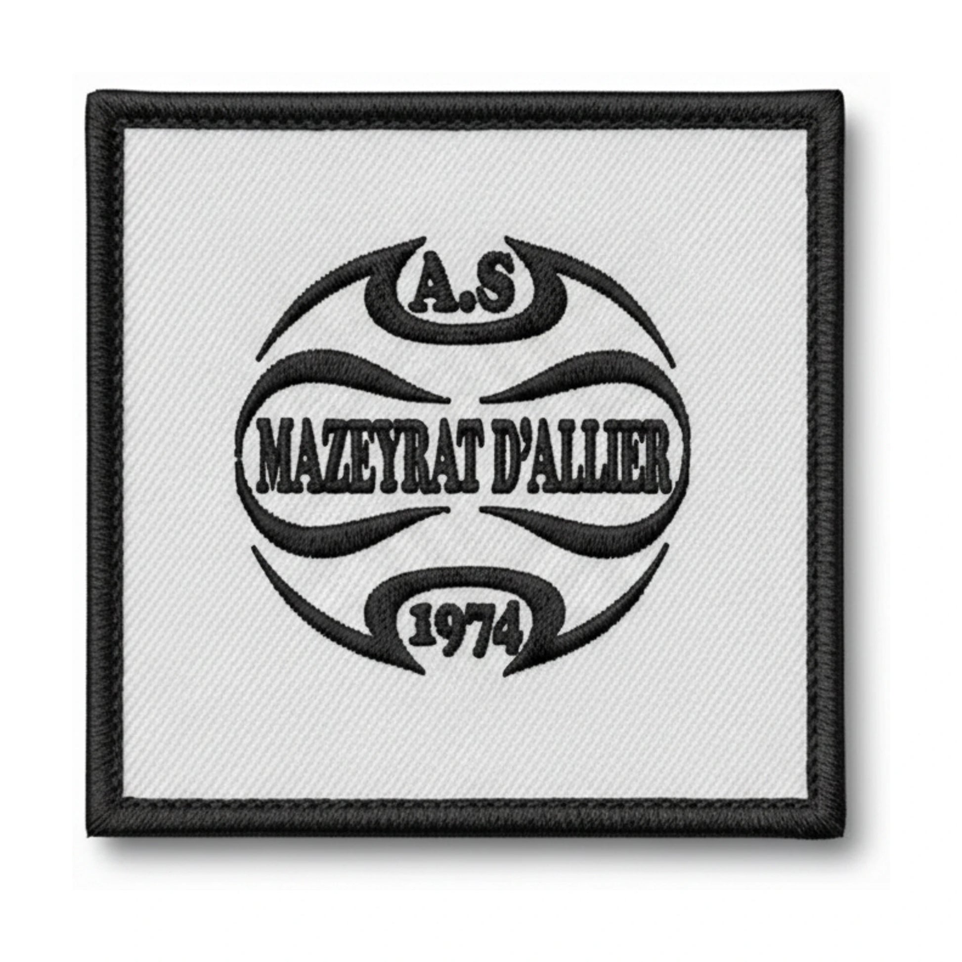 Patch brodé A.S. MAZEYRAT D'ALLIER Football logo