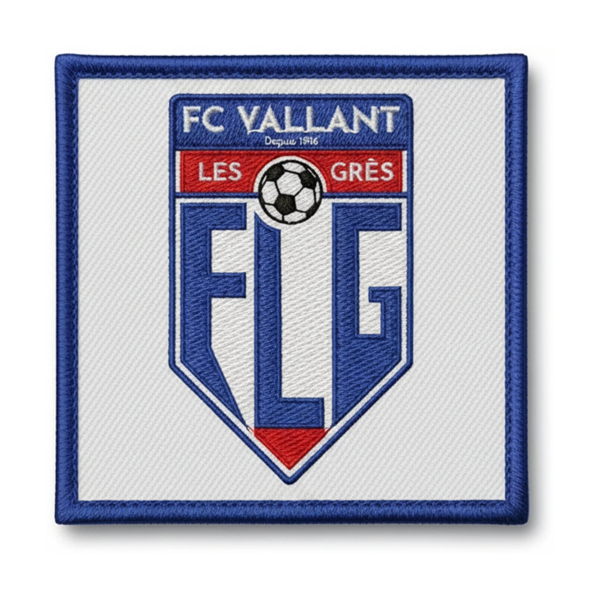 Patch brodé FOOTBALL CLUB FONTAINE-ORIGNY-VALLANT Football logo