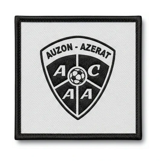 Patch brodé AC Auzon Azerat Football logo