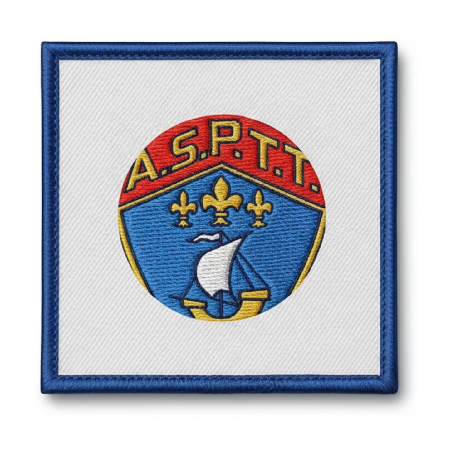Patch brodé ASPTT Grand Paris Rugby logo