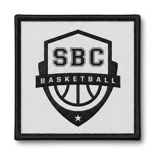 Patch brodé Saulieu Basket Club Basketball logo