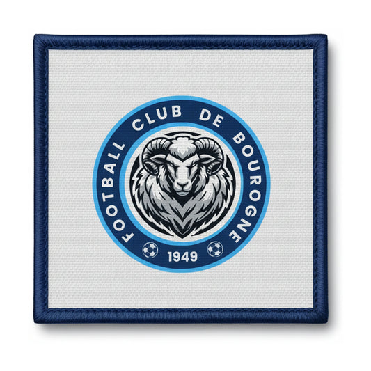 Patch brodé F.C. DE BOUROGNE Football logo