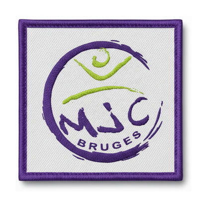 Patch brodé C.F. MJC BRUGES Football logo