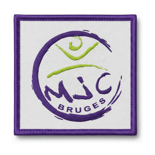 Patch brodé C.F. MJC BRUGES Football logo