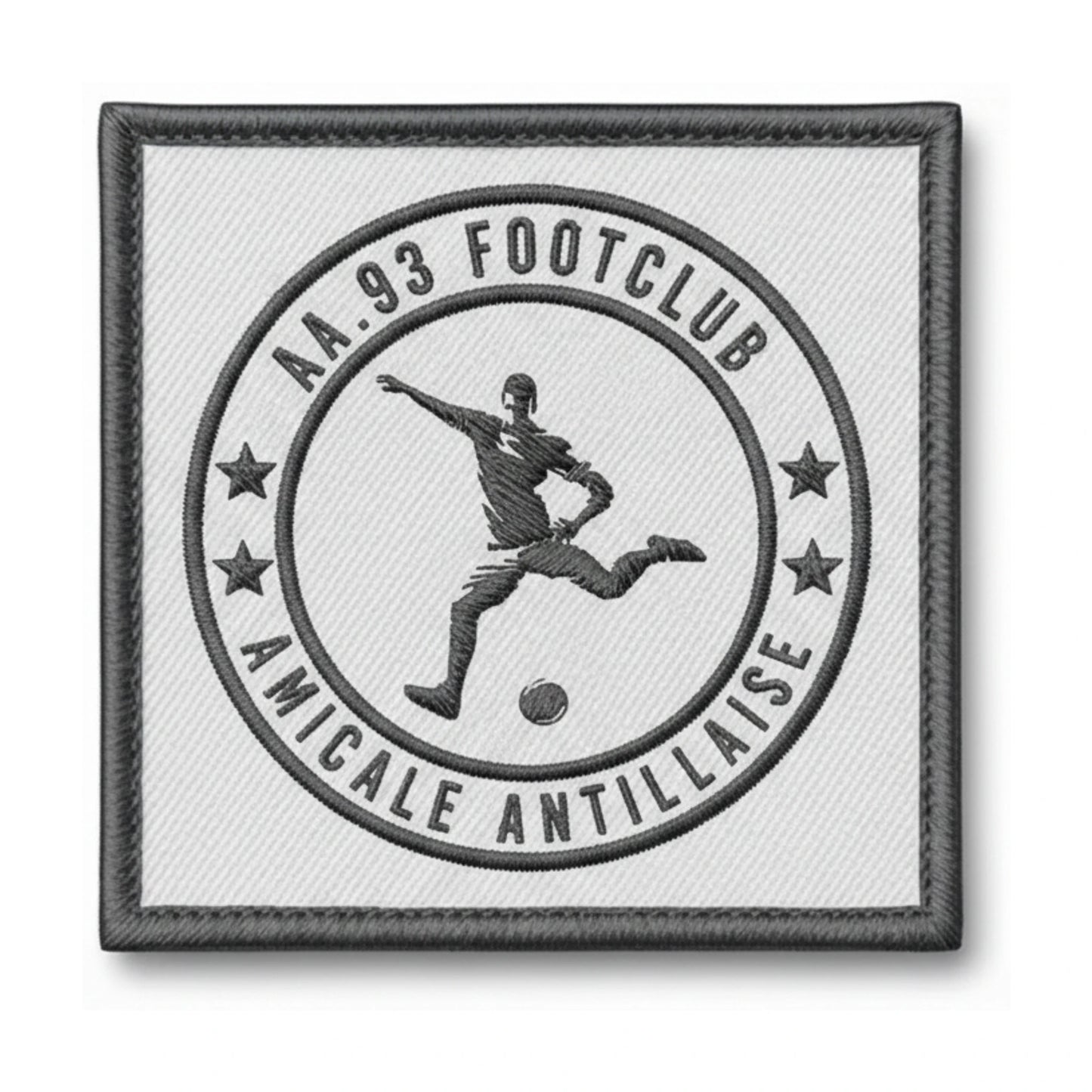 Patch brodé Am Antillaise Du 93 Football logo