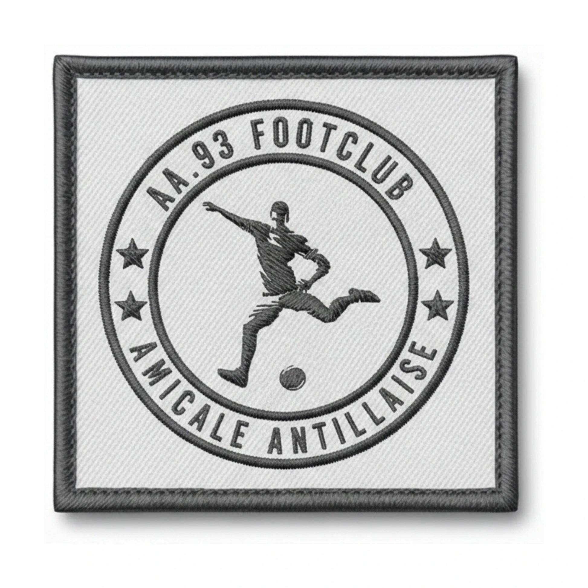 Patch brodé Am Antillaise Du 93 Football logo