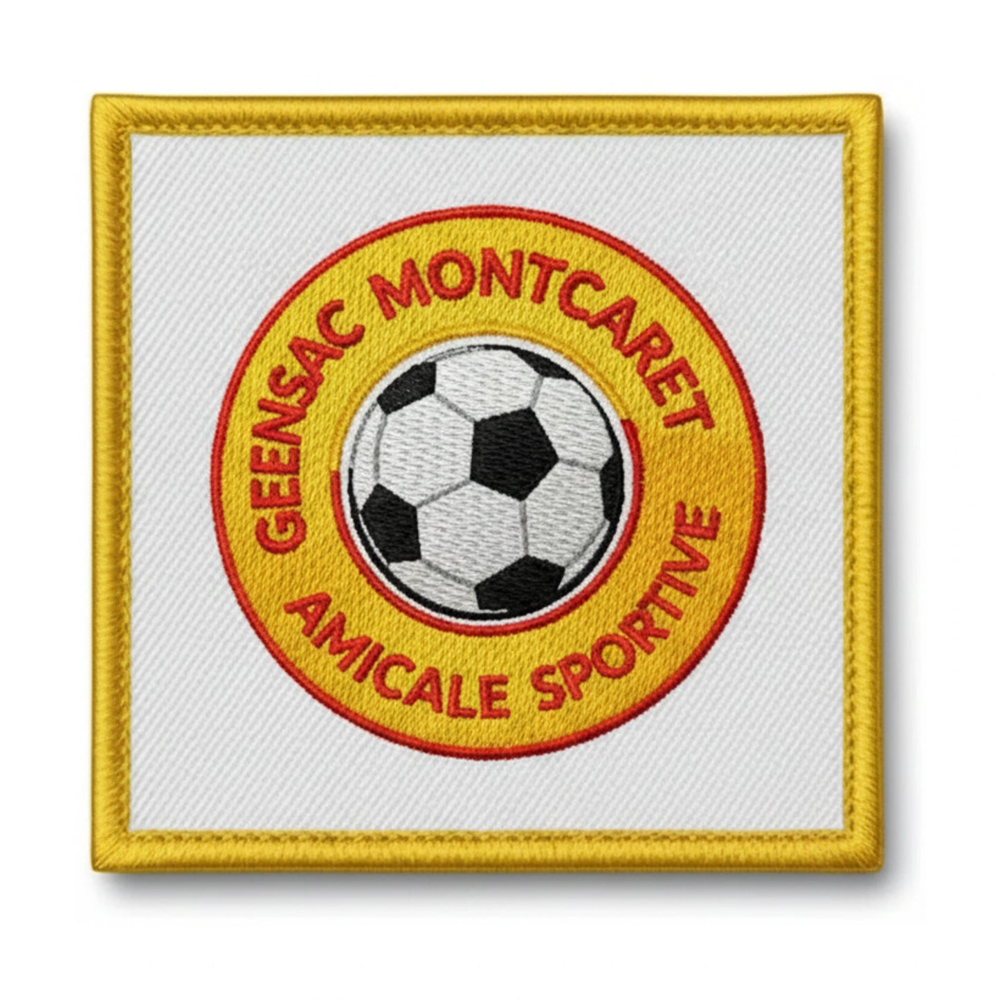 Patch brodé AM. S. GENSAC MONTCARET Football logo