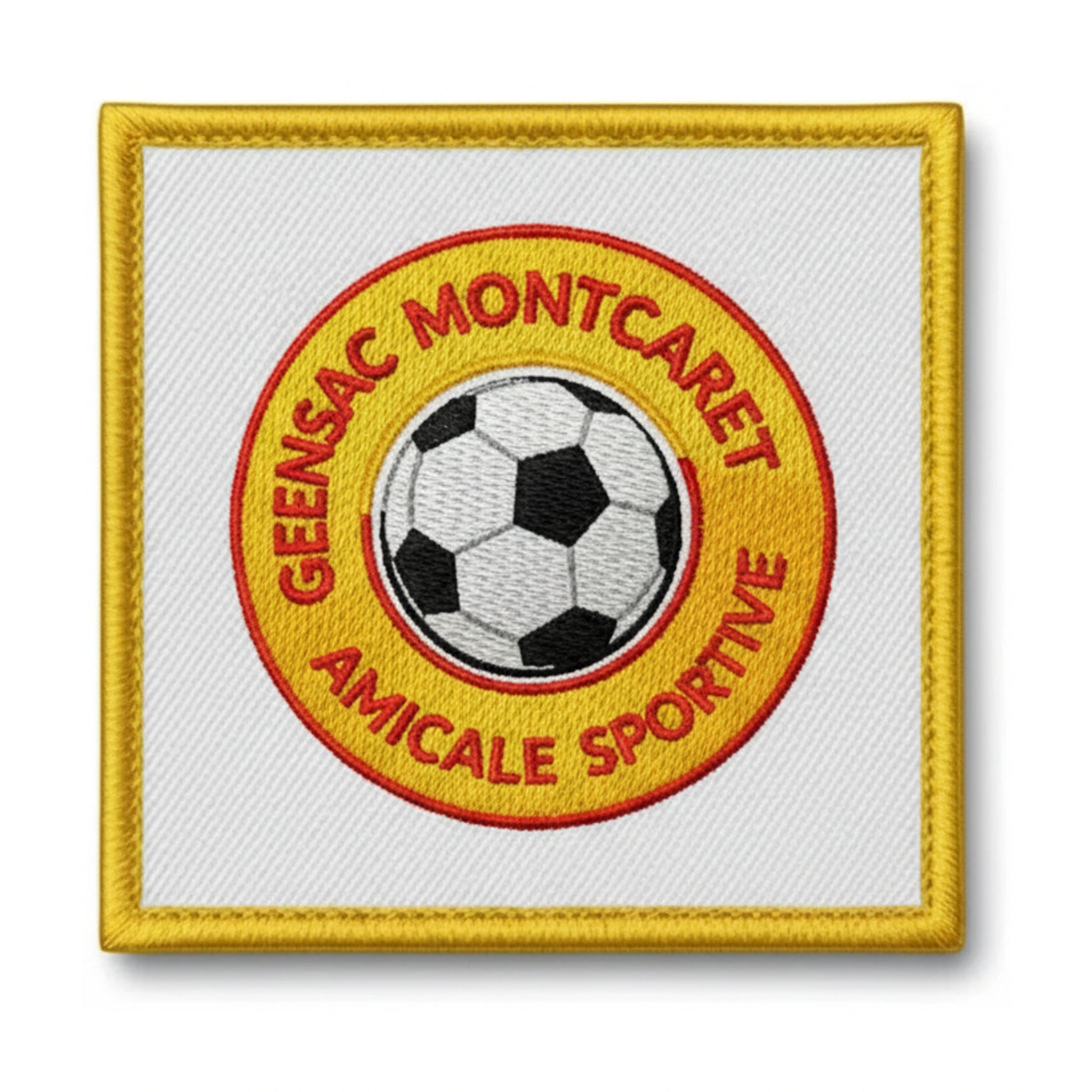 Patch brodé AM. S. GENSAC MONTCARET Football logo