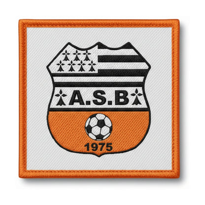 Patch brodé AMICALE SPORTIVE BREVELAISE Football logo