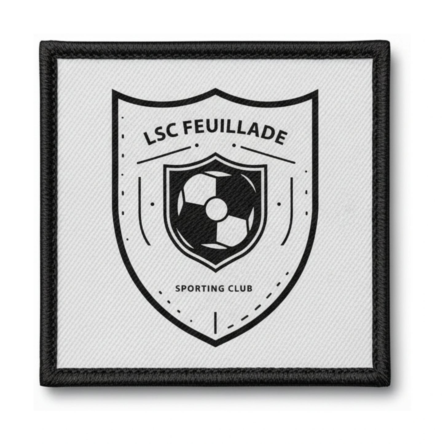 Patch brodé LOISIR SPORTIF CLUB FEUILLADE Football logo