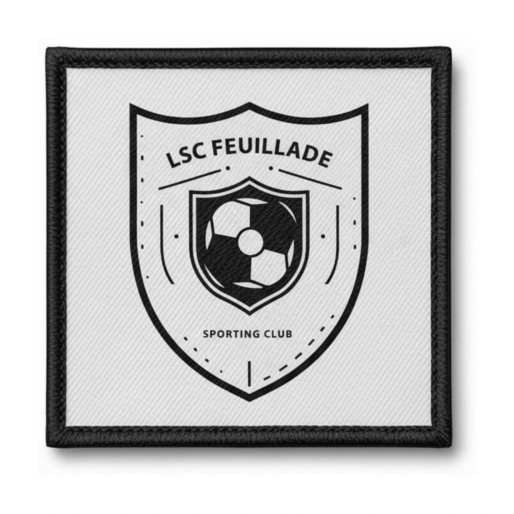 Patch brodé LOISIR SPORTIF CLUB FEUILLADE Football logo