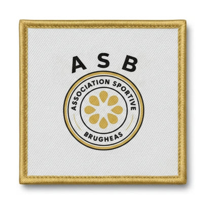 Patch brodé ASSOCIATION SPORTIVE DE BRUGHEAS Football logo