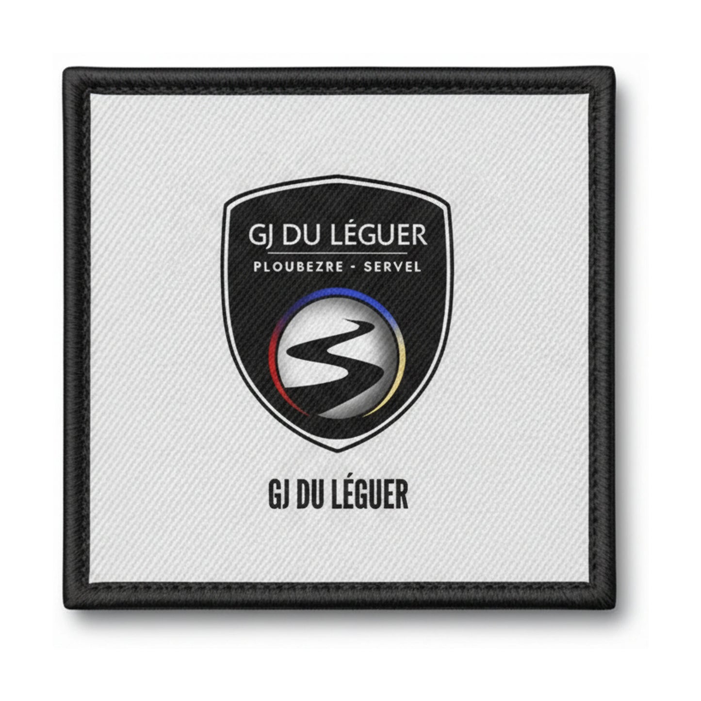 Patch brodé GJ DU LEGUER PLOUBEZRE SERVEL Football logo