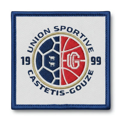 Patch brodé U.S. CASTETIS GOUZE Football logo