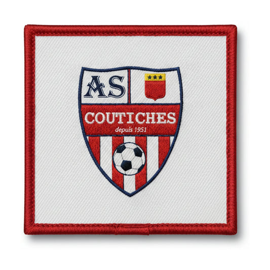 Patch brodé A.S. COUTICHES Football logo