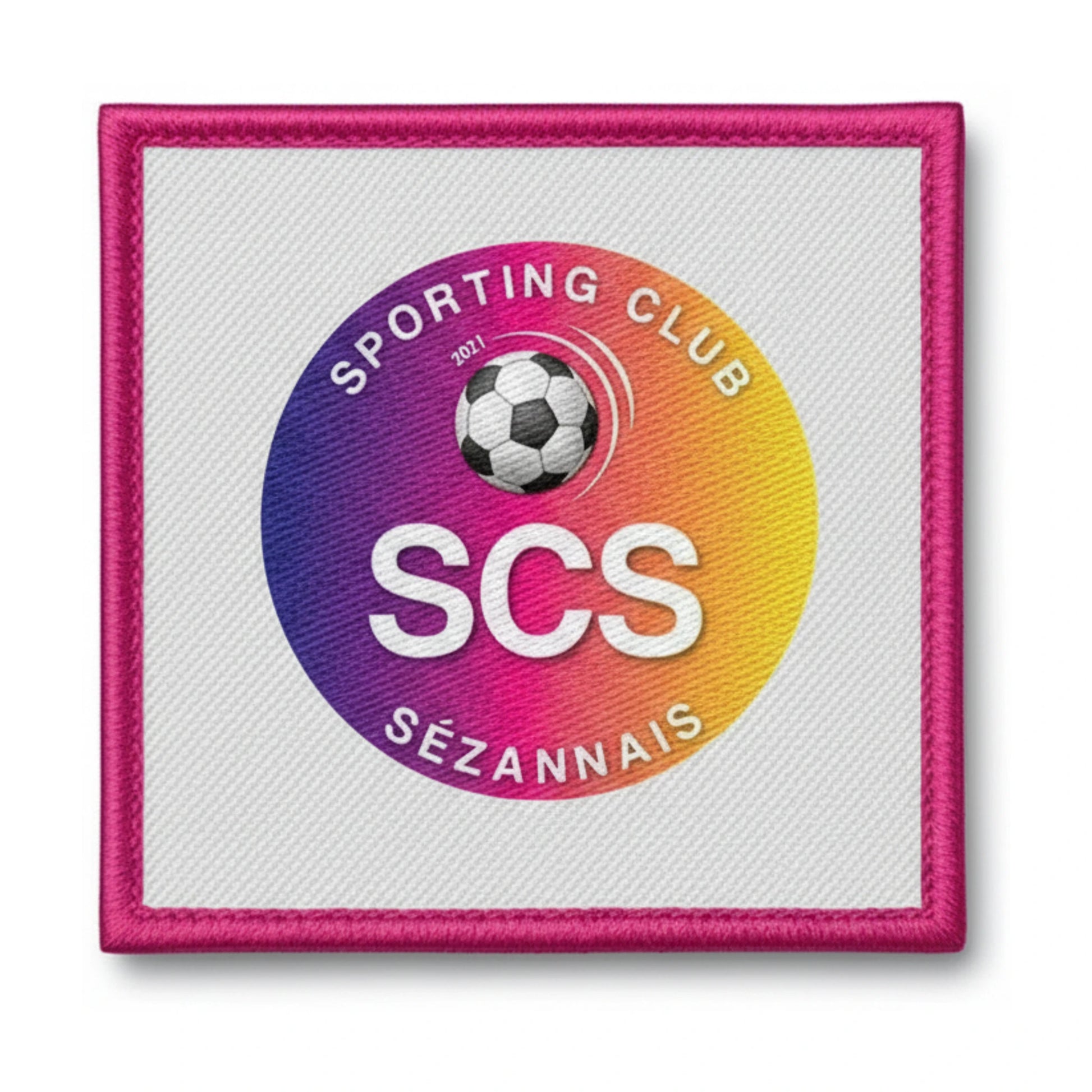 Patch brodé SPORTING CLUB SEZANNAIS Football logo