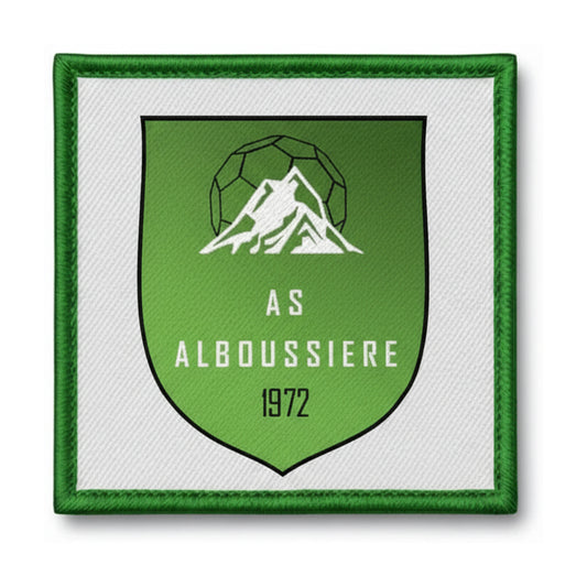Patch brodé A.S. ALBOUSSIERE Football logo