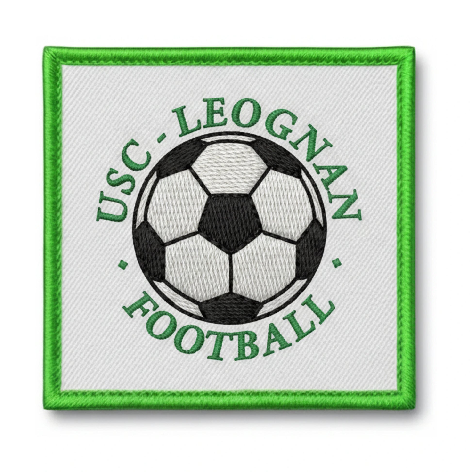 Patch brodé U.S.C. LEOGNAN Football logo