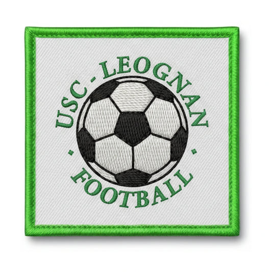 Patch brodé U.S.C. LEOGNAN Football logo