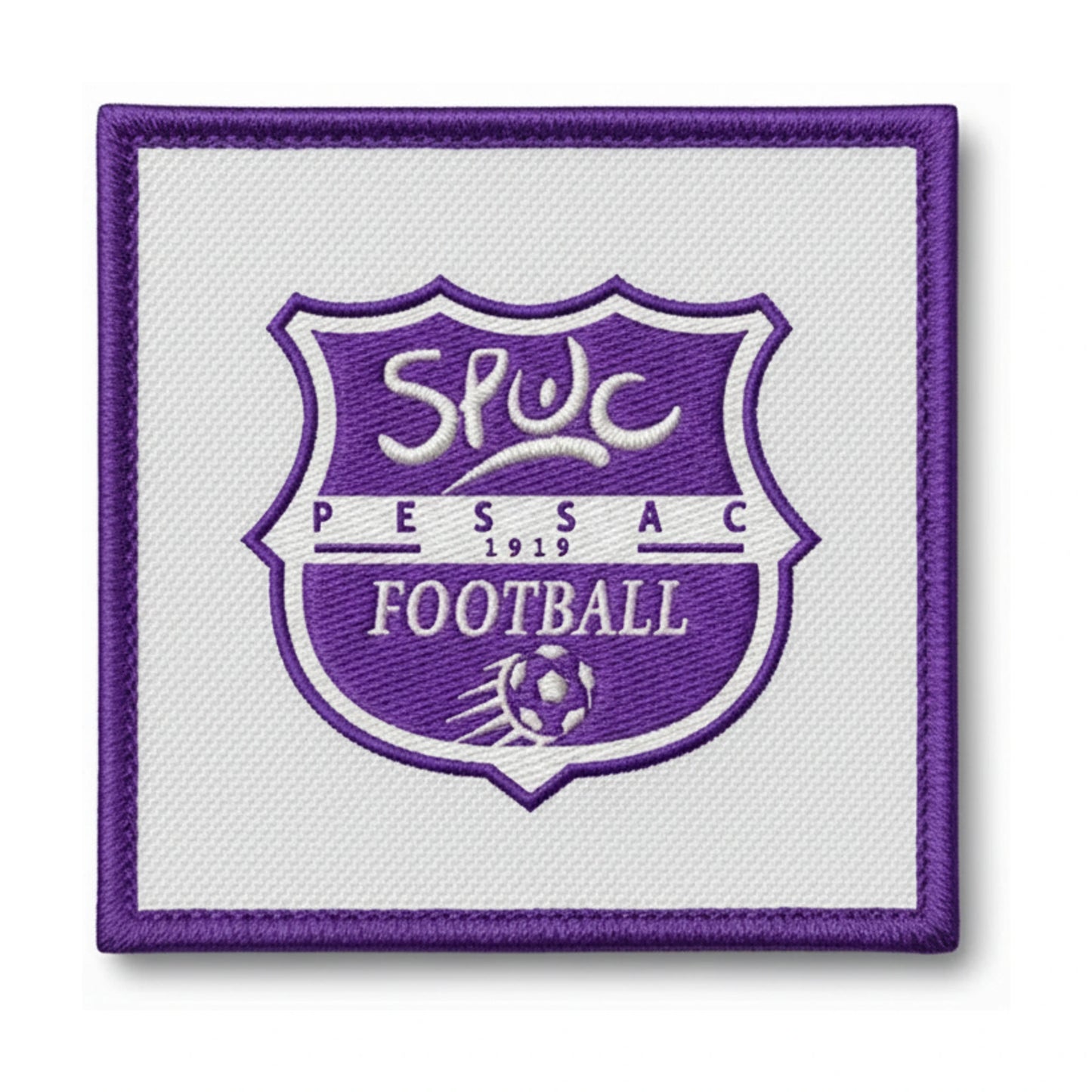 Patch brodé PESSAC FOOTBALL CLUB Football logo