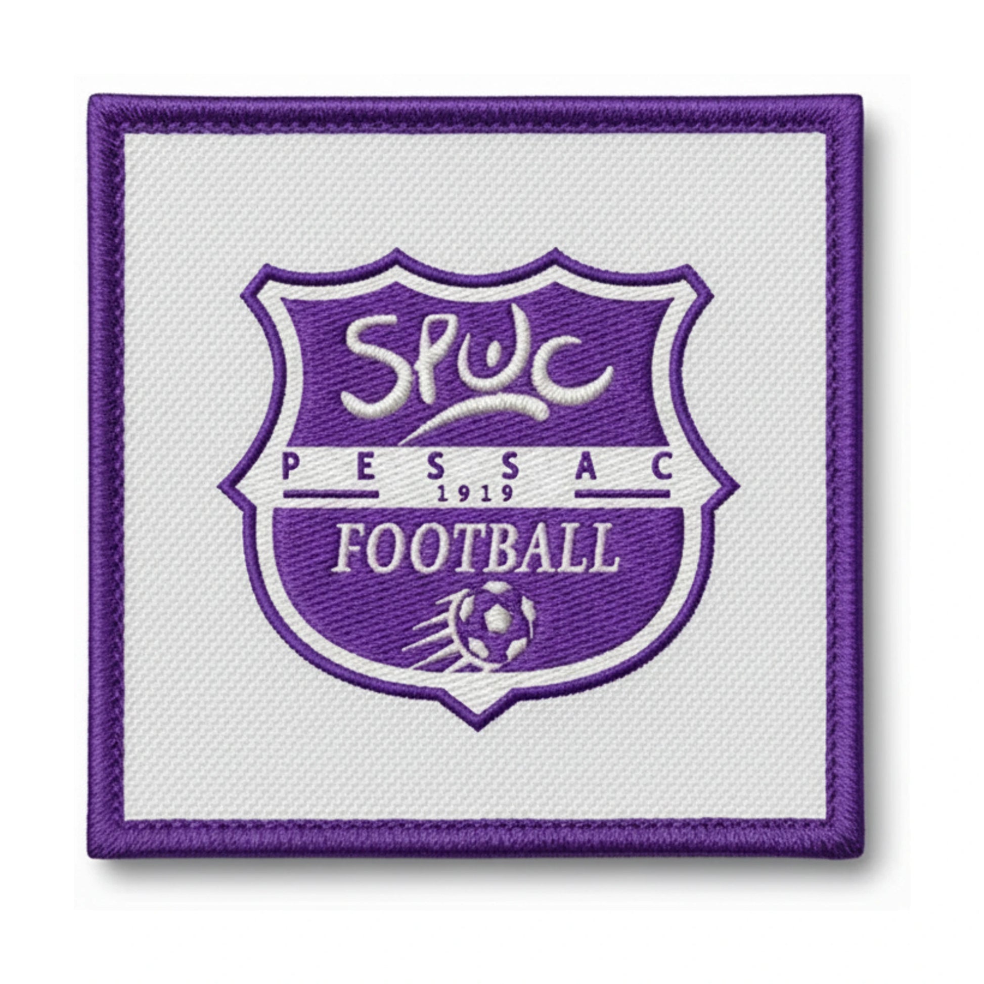 Patch brodé PESSAC FOOTBALL CLUB Football logo