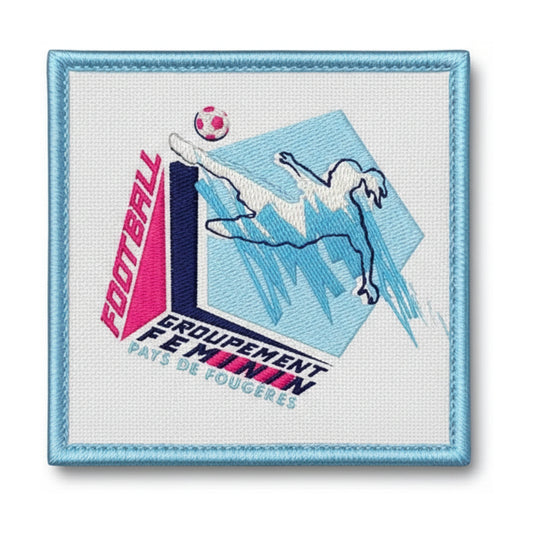 Patch brodé GF PAYS DE FOUGERES Football logo