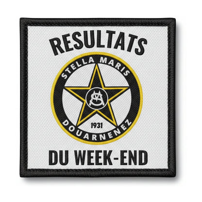 Patch brodé STELLA MARIS DE DOUARNENEZ Football logo