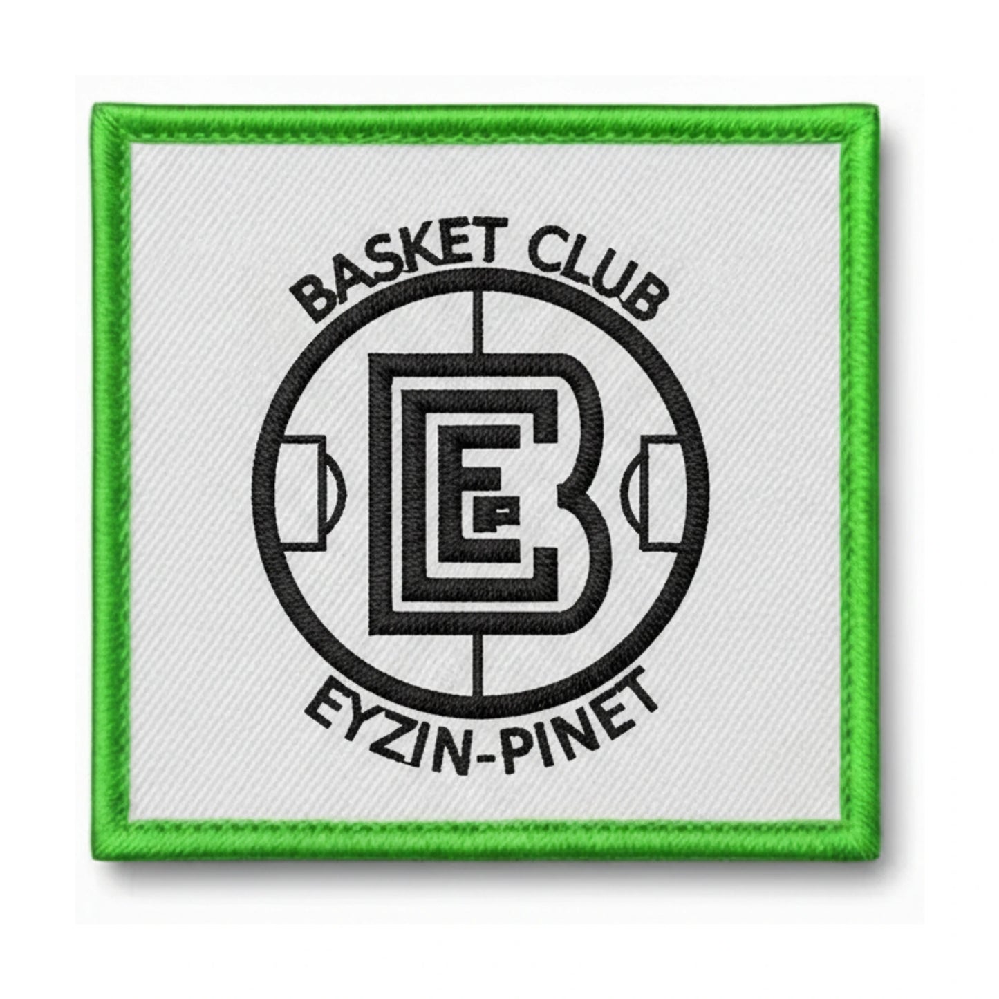 Patch brodé Basket Club Eyzin Pinet Basketball logo