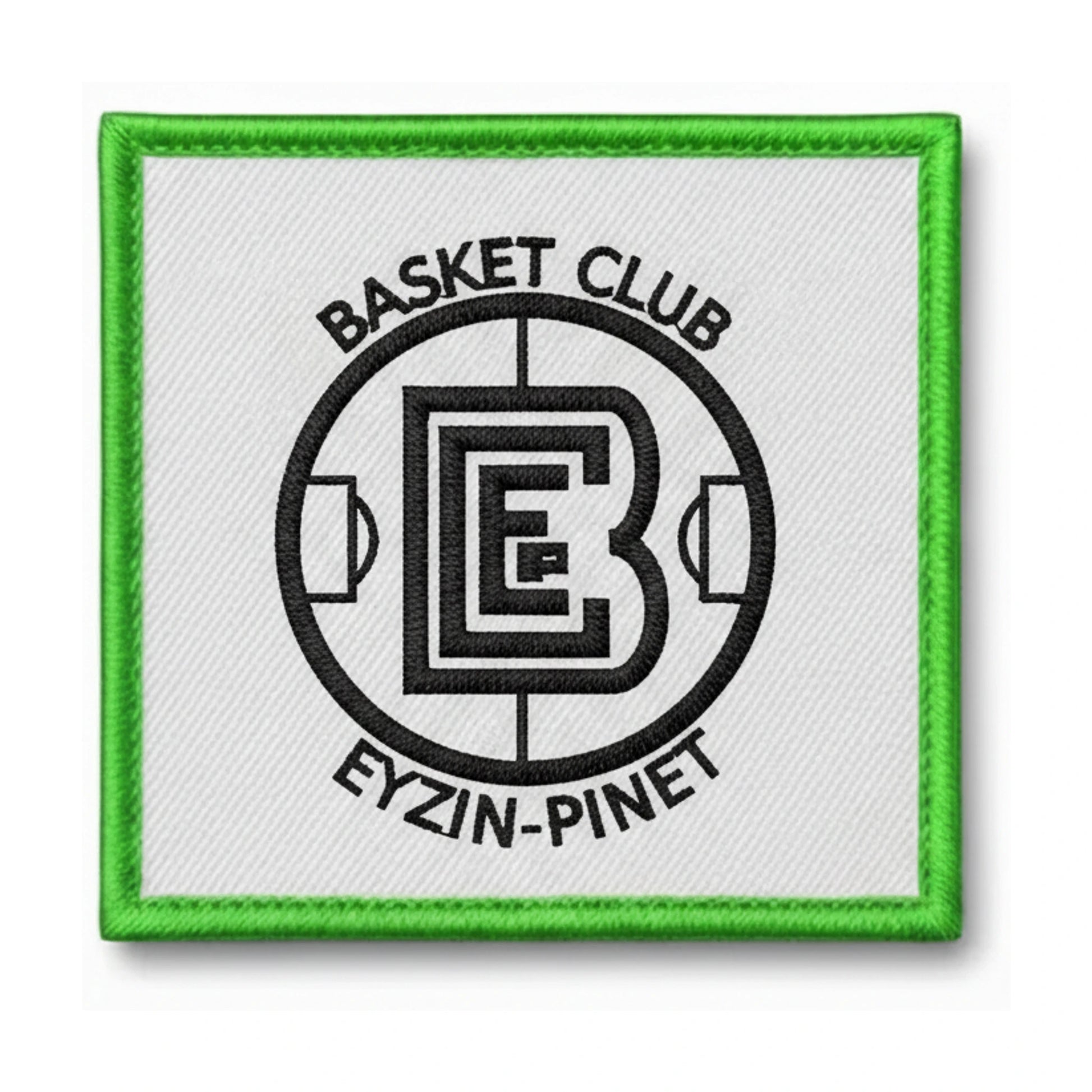 Patch brodé Basket Club Eyzin Pinet Basketball logo