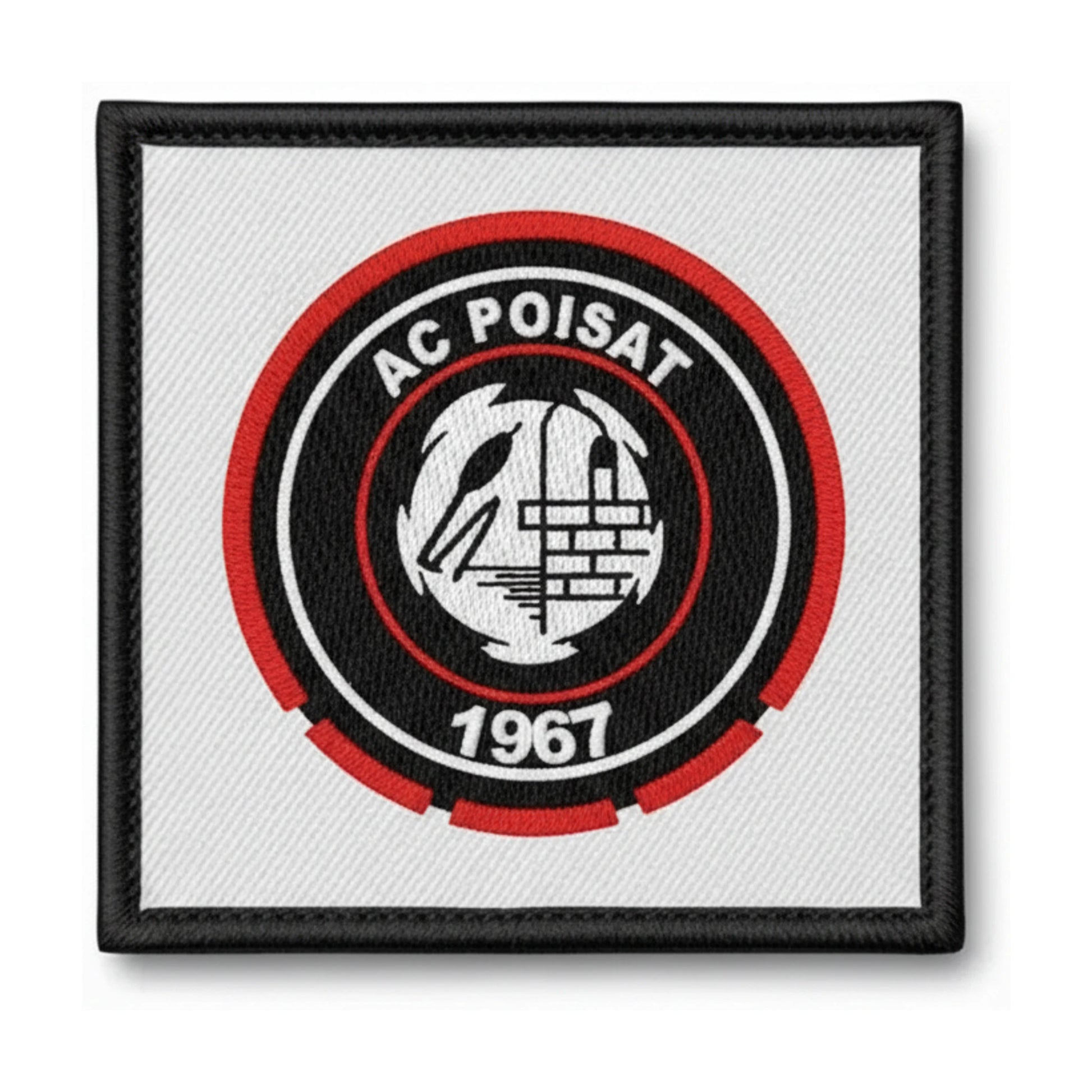 Patch brodé AM.C. DE POISAT Football logo