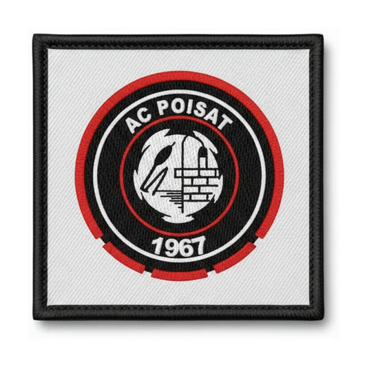 Patch brodé AM.C. DE POISAT Football logo