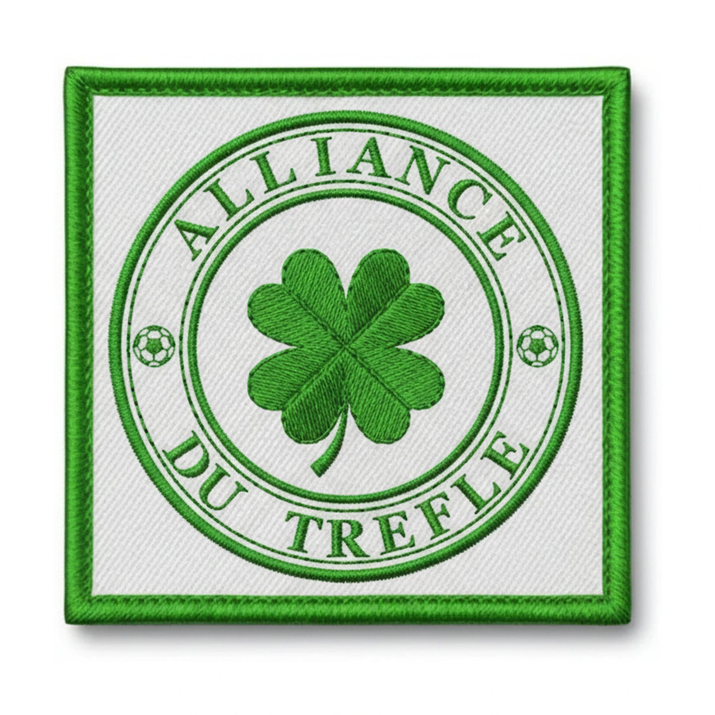 Patch brodé ALLIANCE DU TREFLE Football logo